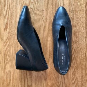 Vagabond leather block heels